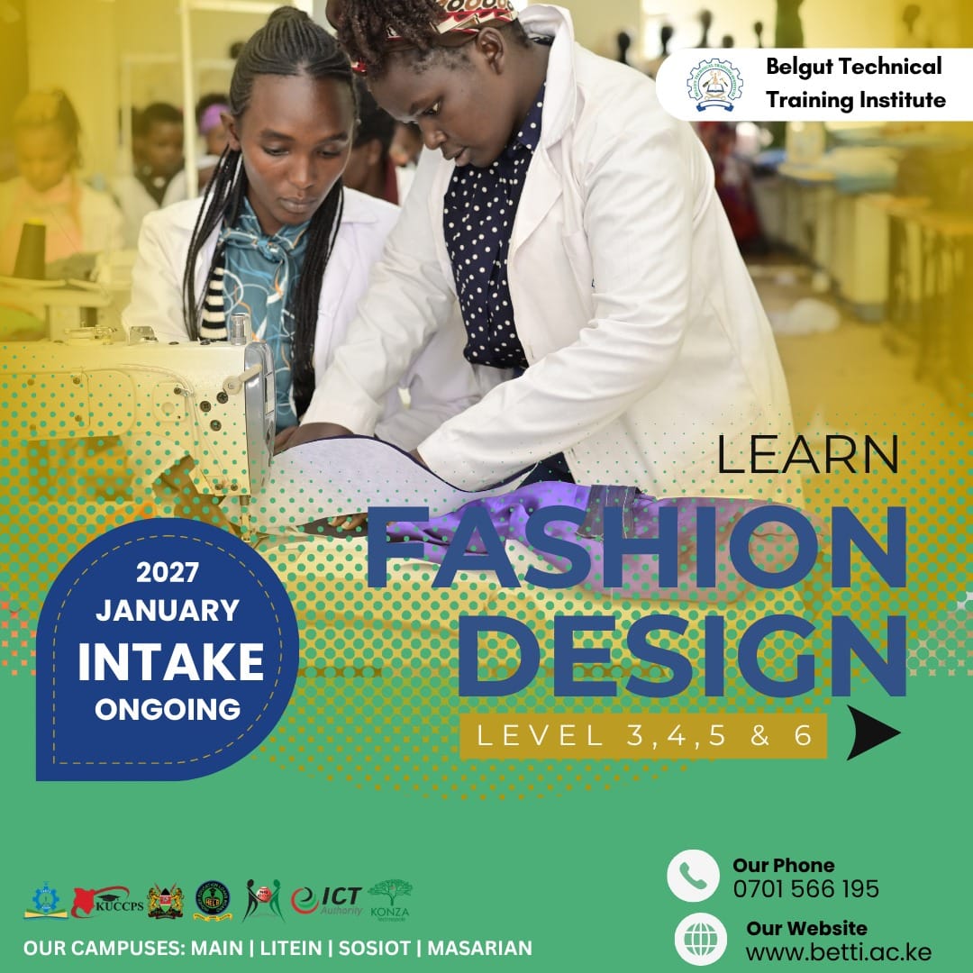 FASHION AND DESIGN COURSE APPLY NOW JANUARY INTAKE