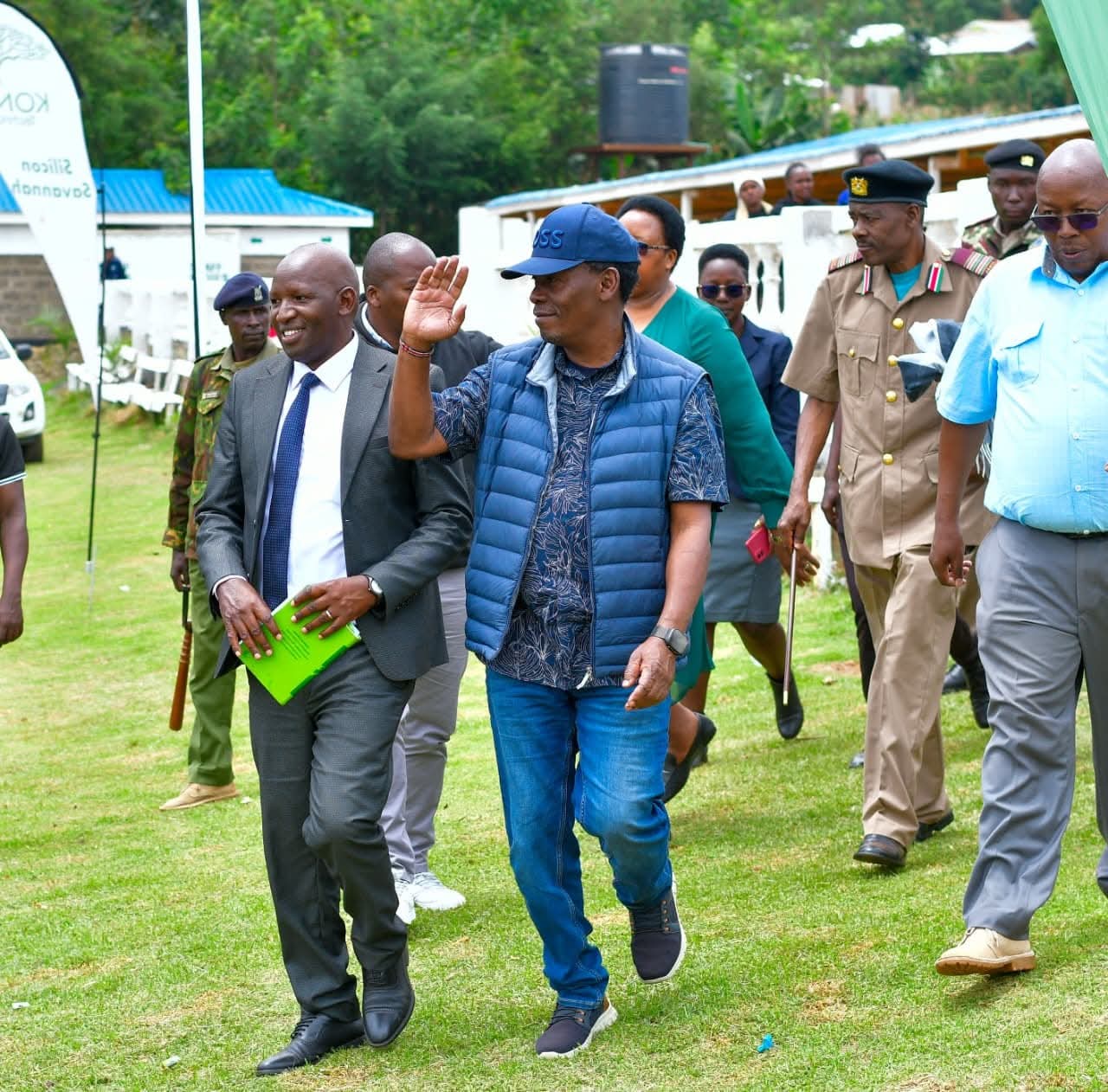 HON.NELSON KOECH MP BELGUT CONSTITUENCY WITH CHIEF PRINCIPAL